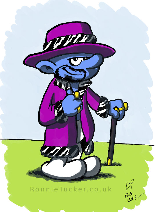 Pimpin' Smurf