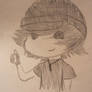 chibi me with my new hat!!