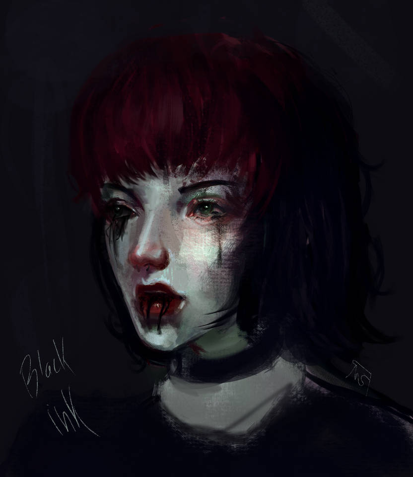 Black Ink (redraw) by milkshakecoffin on DeviantArt
