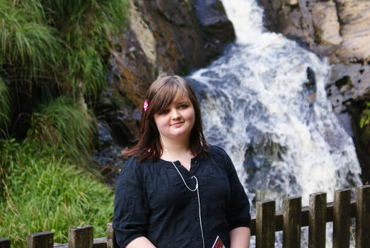 Me in Front of the Laxey Wheel