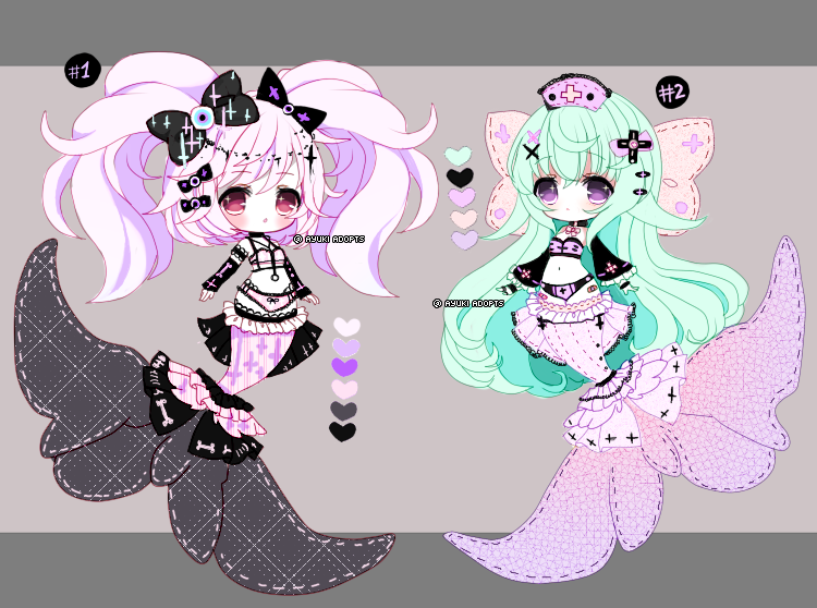 Pastel Goth Merinyans - CLOSED