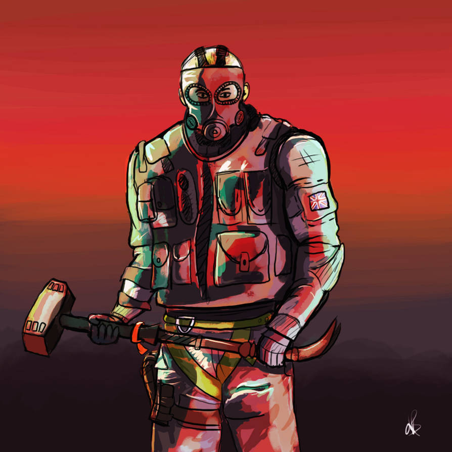 Rainbow Six Siege - Sledge by Johnfister on DeviantArt