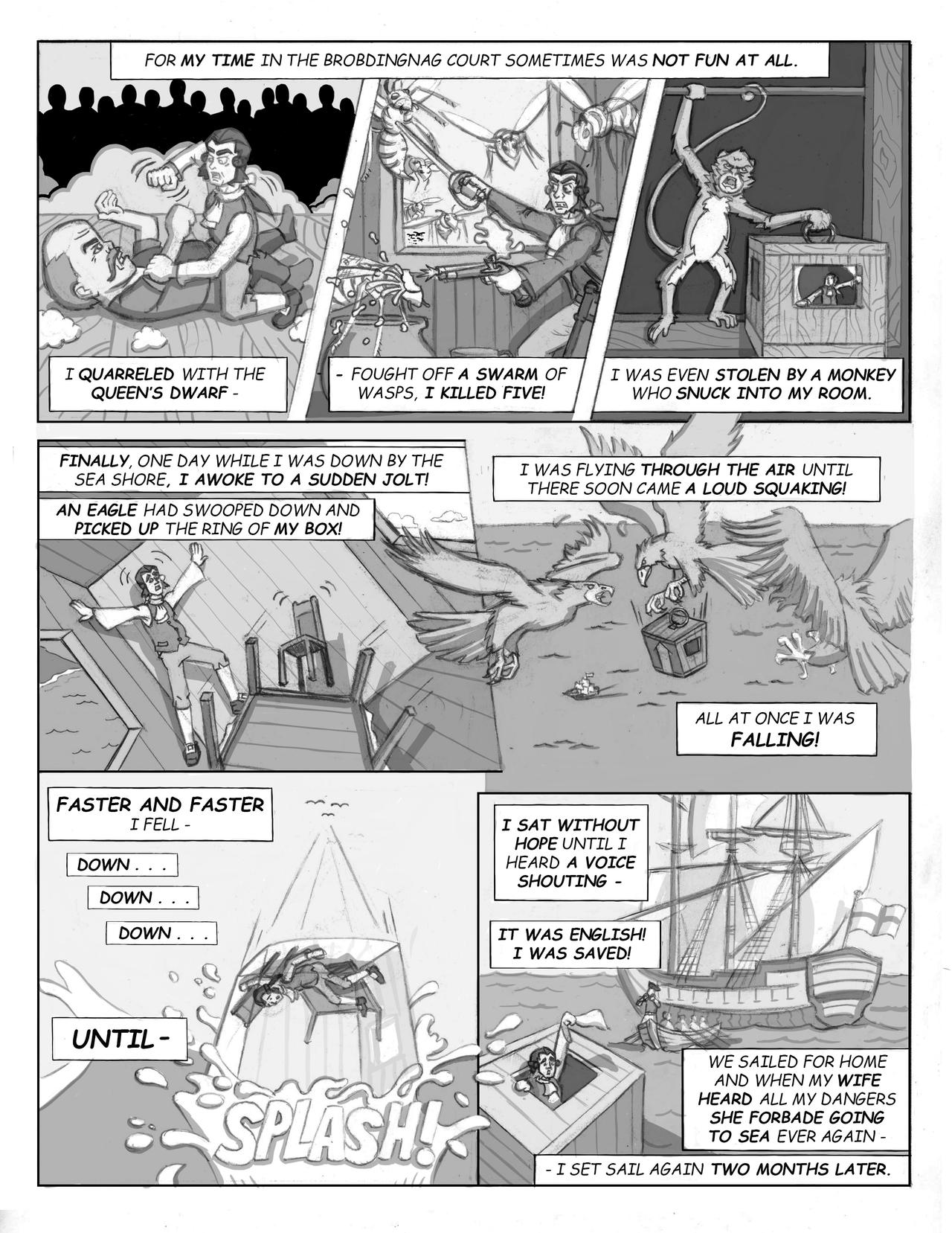 Deviantart Gulliver Gulliver's Travels Page 8 by TylerSpenceArt on DeviantArt