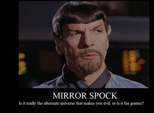 Mirror Spock Demotivational