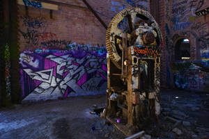 geared wheel, Box Hill brickworks