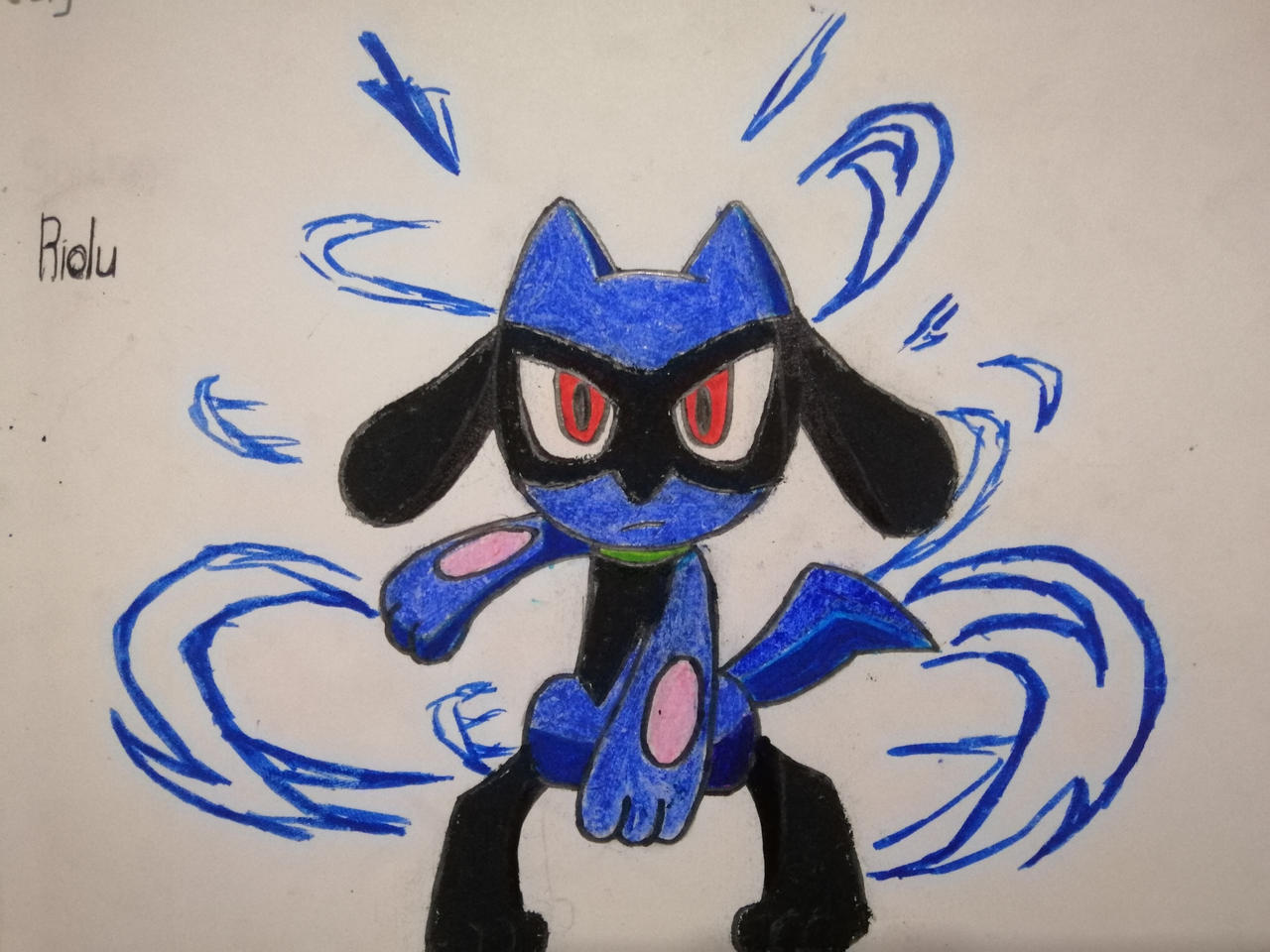 Pokemon Riolu Blind Pokemon: Riolu by PokeUltra7 on DeviantArt