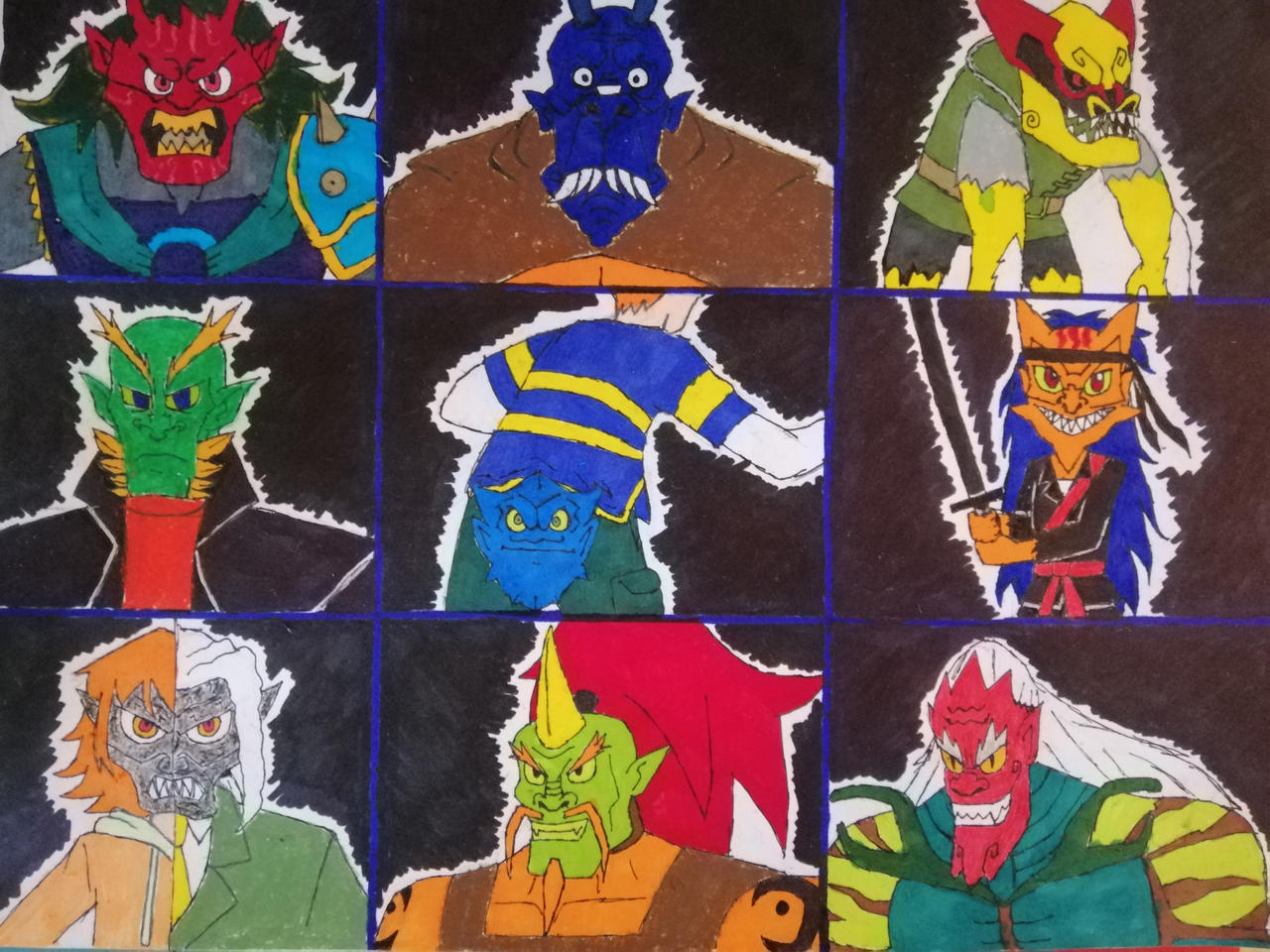 J-WITCH: Oni mask victims/wearers by PokeUltra7 on DeviantArt