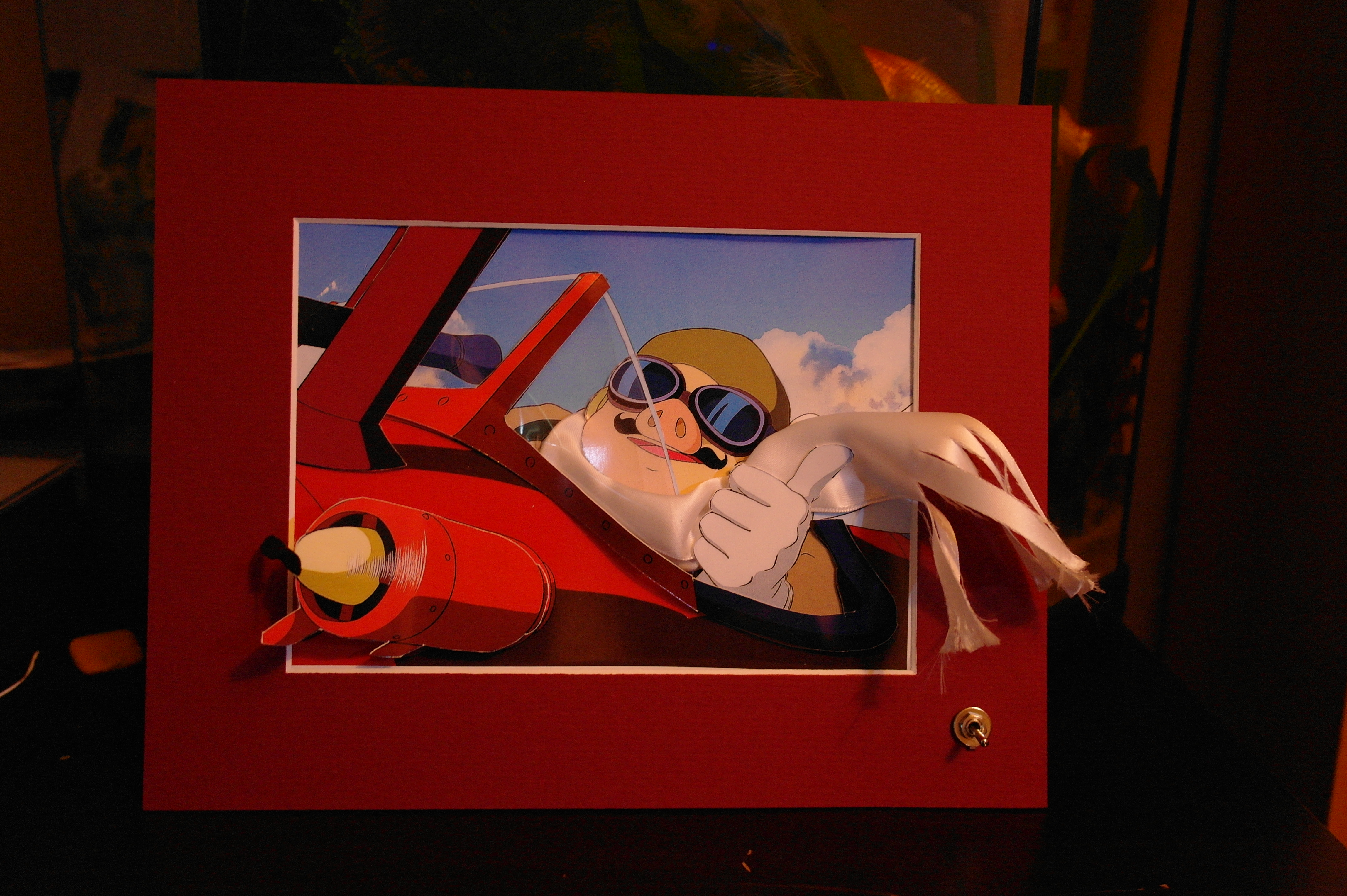 Porco rosso 3d picture