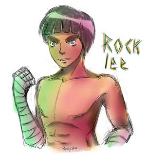 Rock Lee sketch