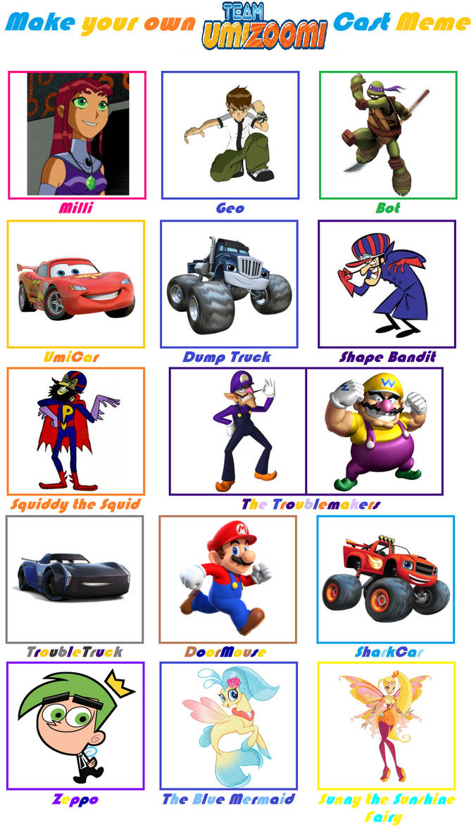 Team Umizoomi Cast Meme By Lizzmcclin On DeviantArt team-umizoomi-cast-meme-by-lizzmcclin-on-deviantart