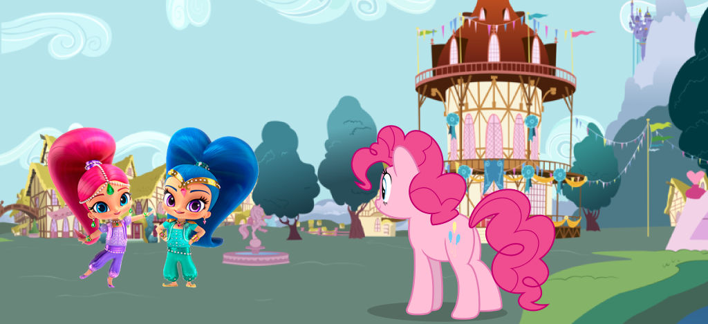 Pinkie Pie Meets Shimmer And Shine By Lizzmcclin On DeviantArt pinkie-pie-meets-shimmer-and-shine-by-lizzmcclin-on-deviantart