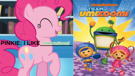 Pinkie pie Like Team umizoomi by lizzmcclin