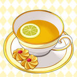 Fluttershy Lemon Tea  by lizzmcclin