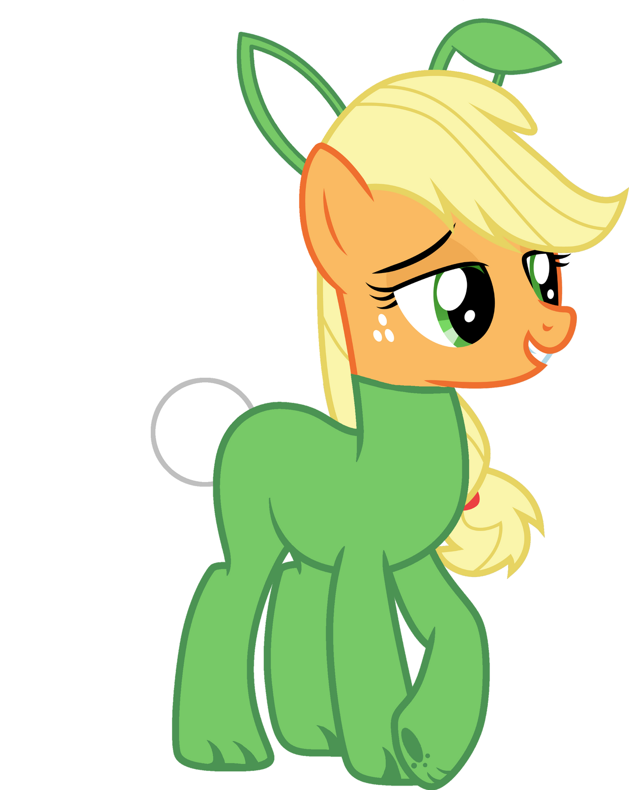 Applejack Rabbit Picture AppleJack dress as bunny by lizzmcclin on DeviantArt