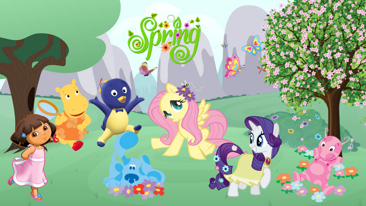 Springtime Characters Spring Time by lizzmcclin on DeviantArt