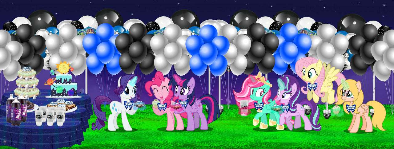 Star Wars Space Party
