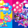Colors of the pride flags