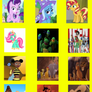 Mane Six's Beach Party