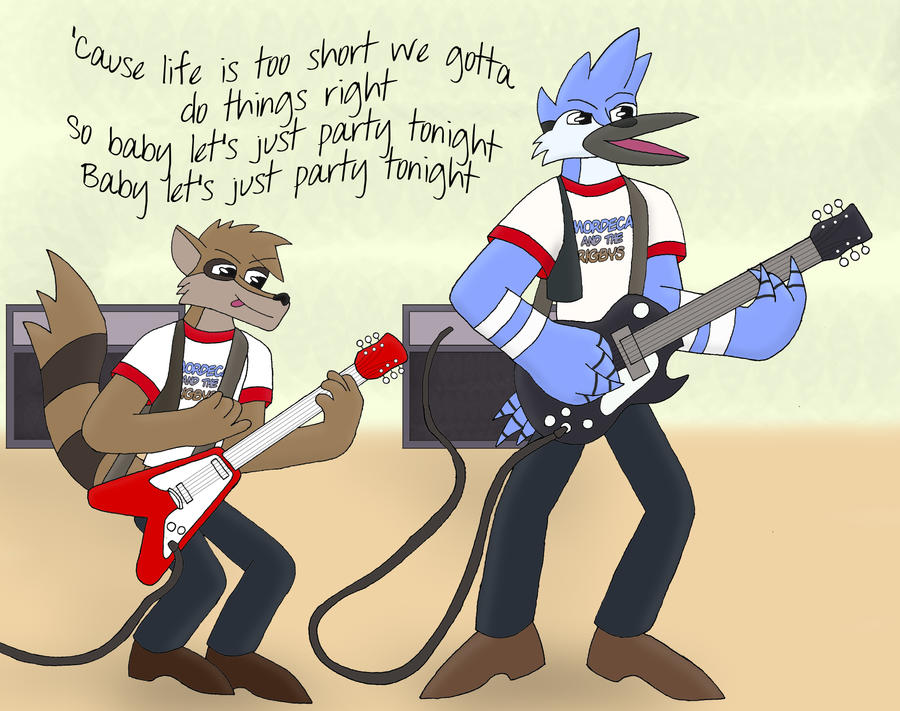Mordecai and the Rigbys by 3waycrash on DeviantArt