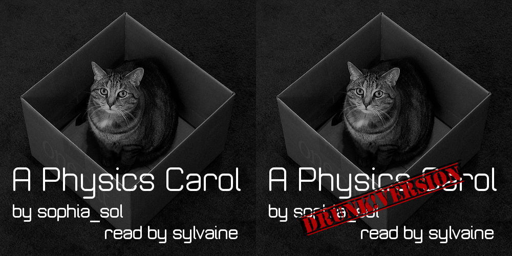 A Physics Carol Cover (both versions)