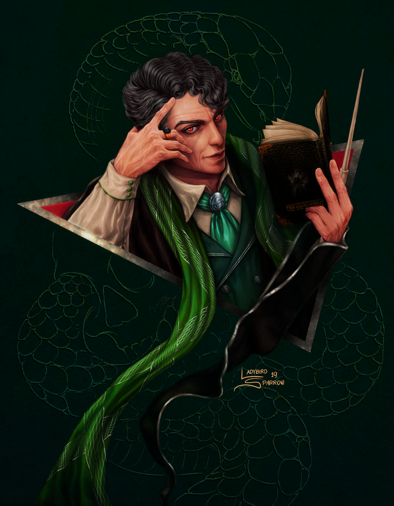 Tom Marvolo Riddle by Ladybird-Sparrow on DeviantArt.