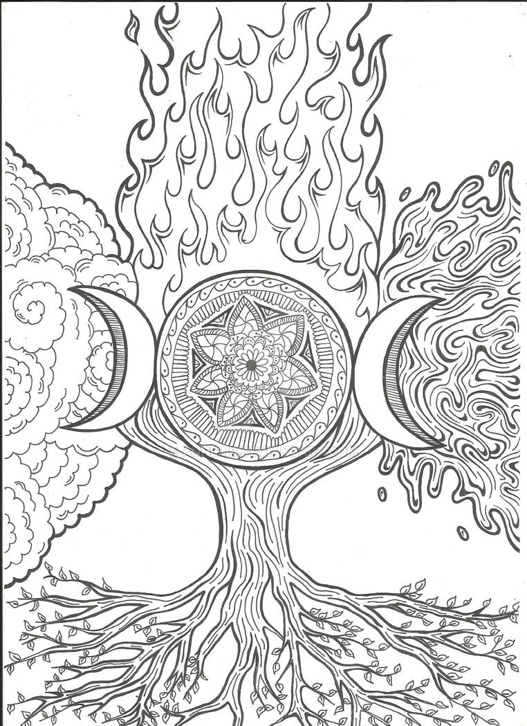 Four Elements by annelib on DeviantArt