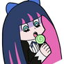 Stocking and her lollipop