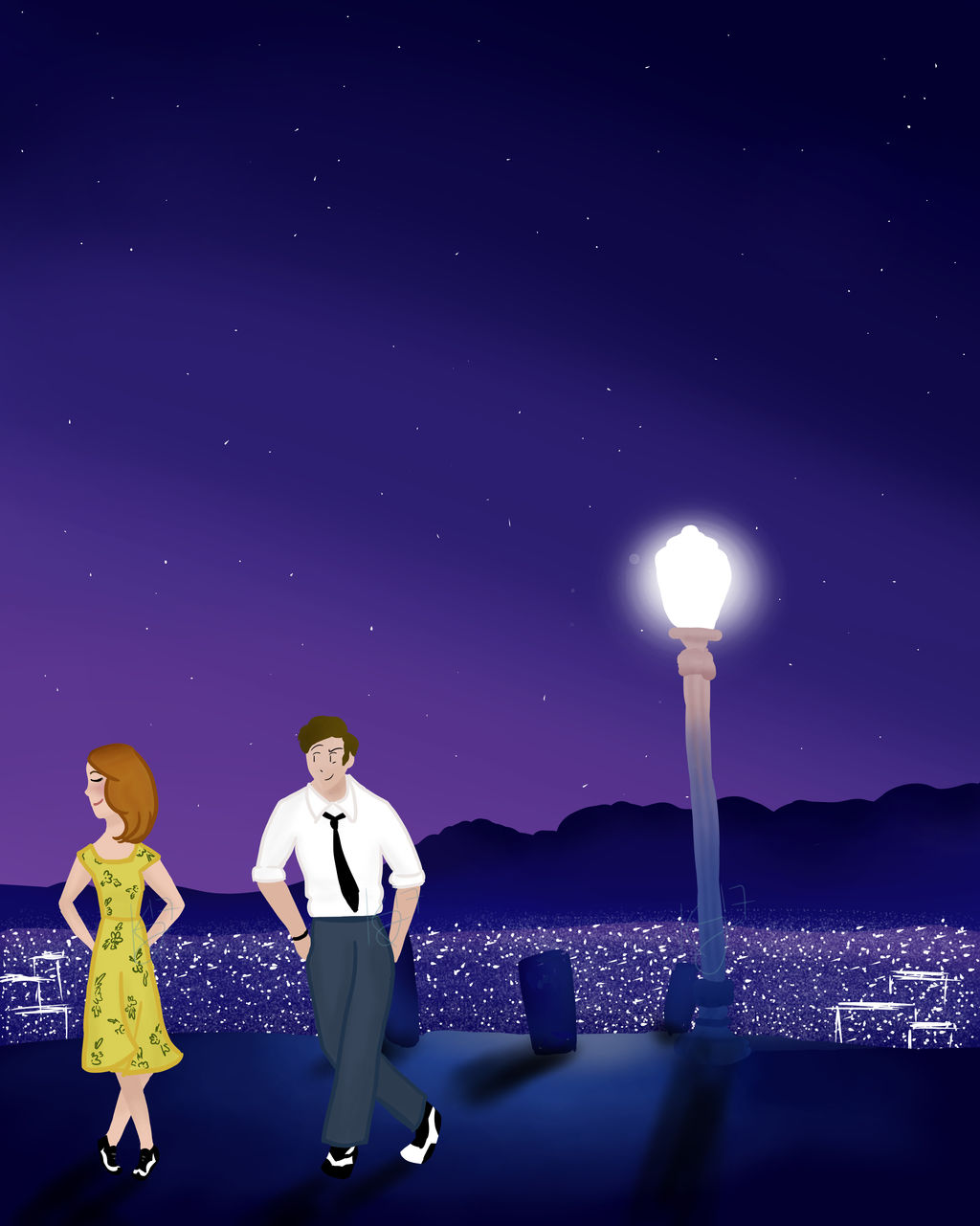 La La Land A Lovely Night By Nemirelofmirkwood On Deviantart La La Land A Lovely Night By Nemirelofmirkwood On Deviantart
