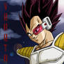 Vegeta saiyan armor colored