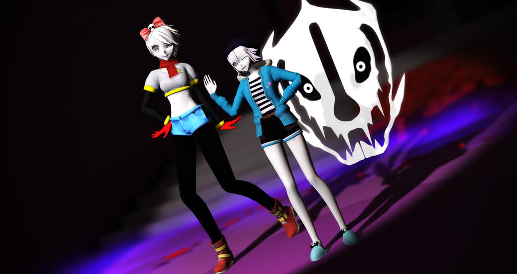 Sans and Papyrus}FEM{MMD-DL