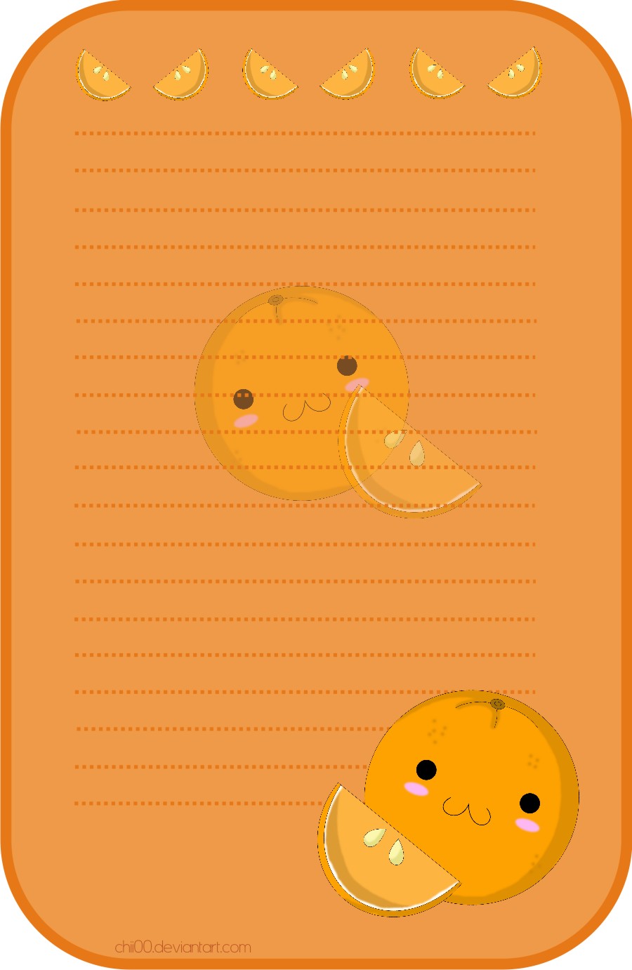 Stationary Orange