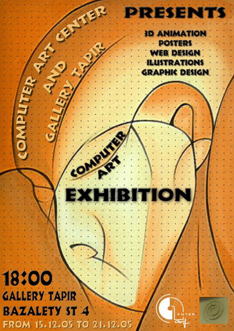 Cotation For Computer Exebition COMPUTER ART EXHIBITION POSTER by gigigvalia on DeviantArt