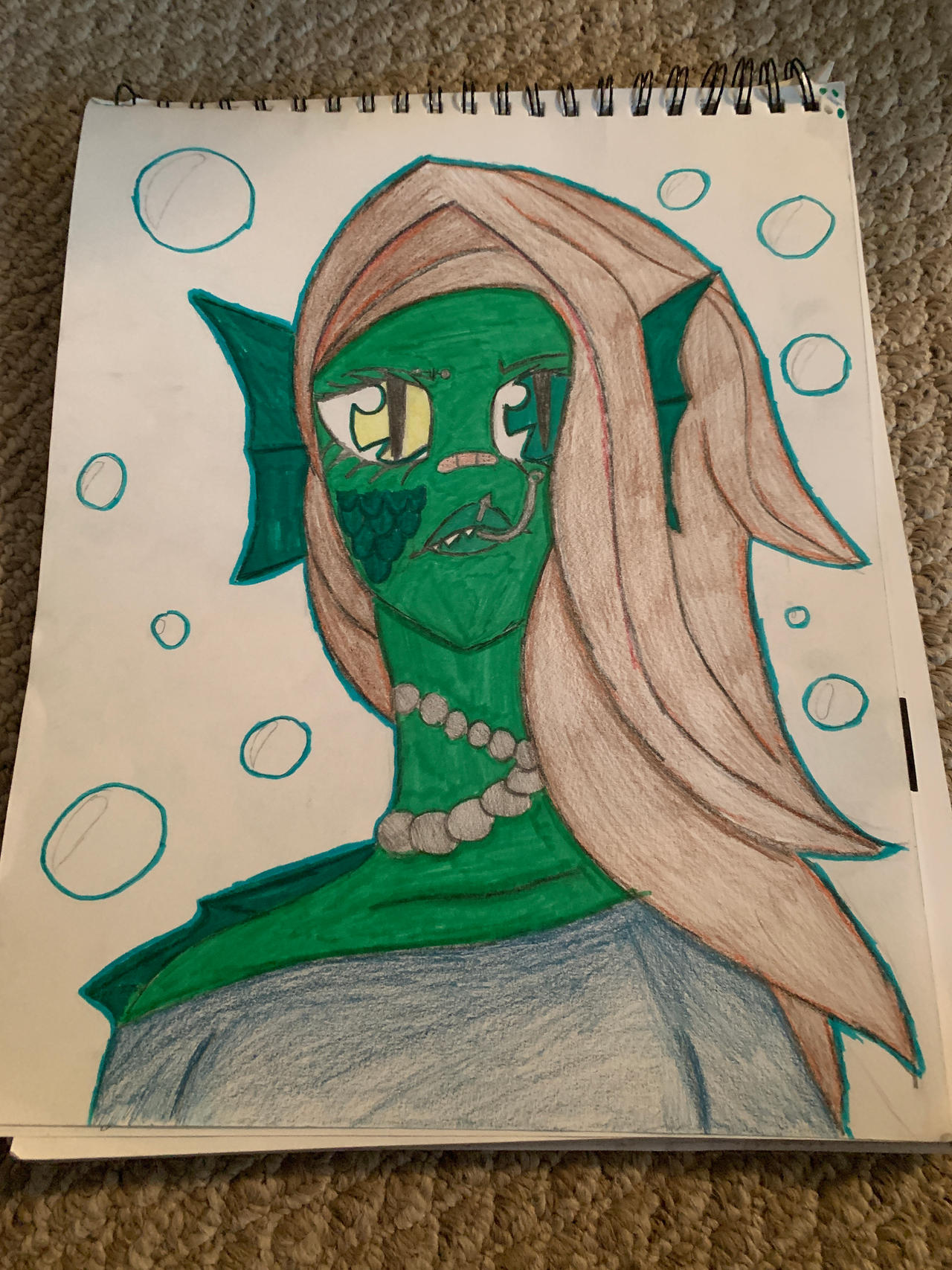 Cod Fish Oc Fish monster oc by mermaidghost0617 on DeviantArt