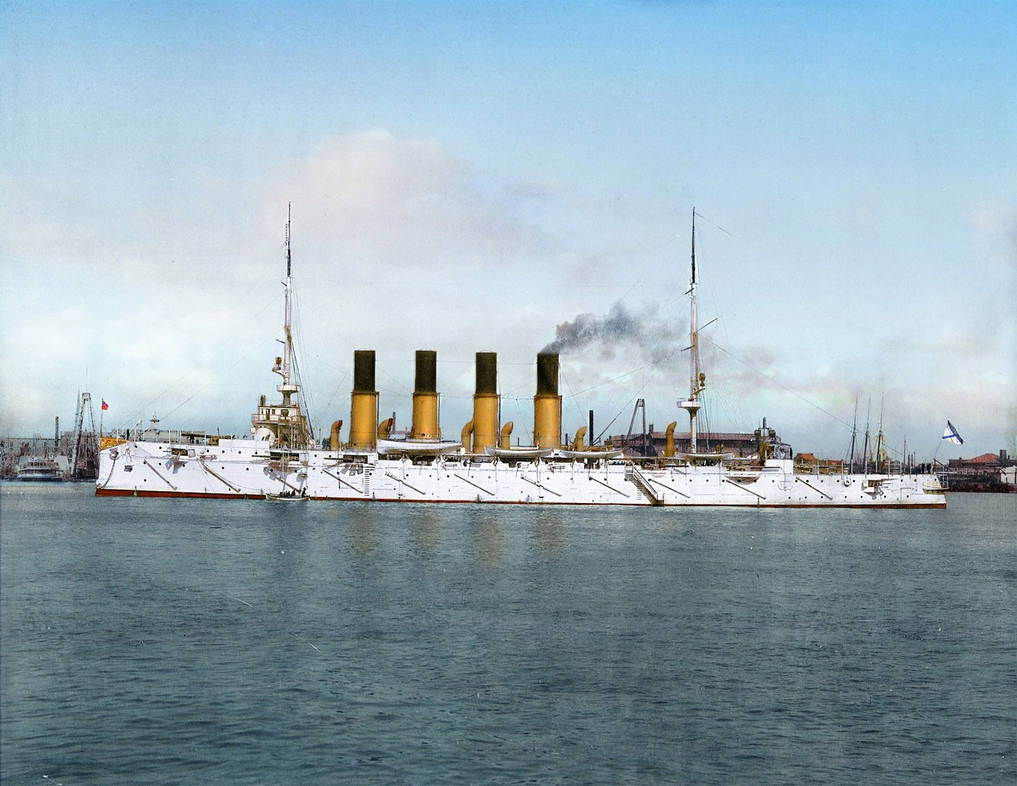 Russian cruiser Varyag (1899) by SuperCellFord on DeviantArt