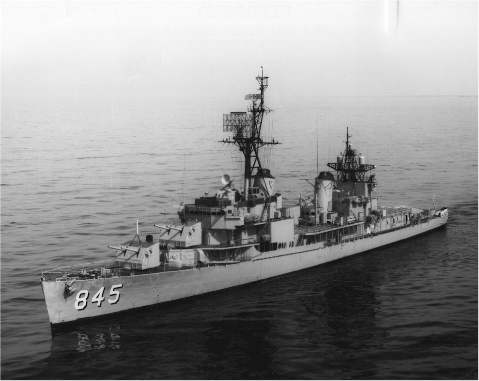 Uss Bausell USS Bausell (DD-845) by SuperCellFord on DeviantArt
