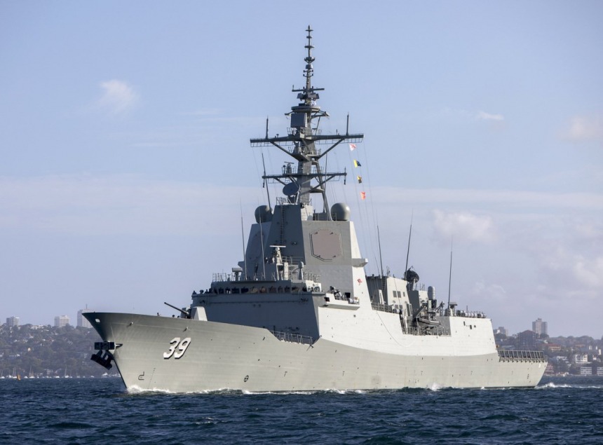 HMAS Hobart (DDG 39) by SuperCellFord on DeviantArt