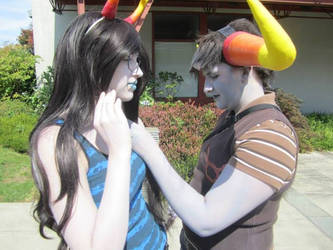 Vriska and Tavros