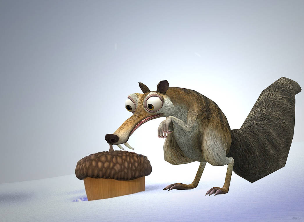 Scrat Inflatio Scrat by AlexFly on DeviantArt