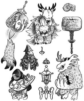 bloodborne flash sheet