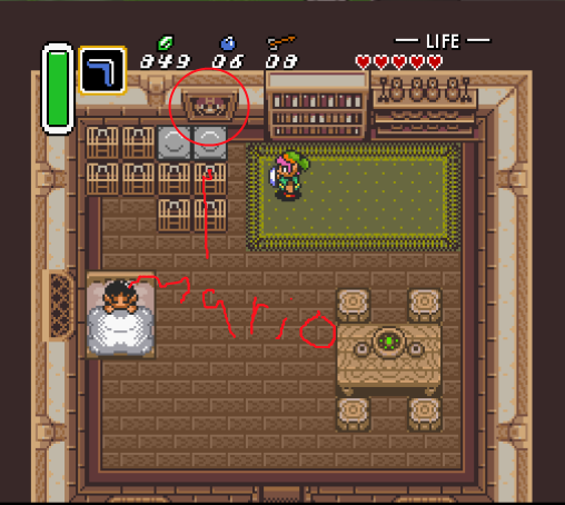 mario in a link to the past