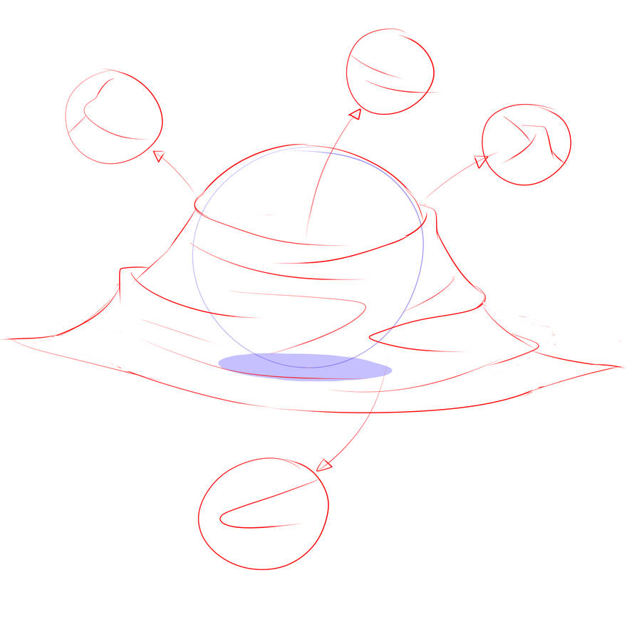 Cloth Practice - Folds by JellyBX on DeviantArt