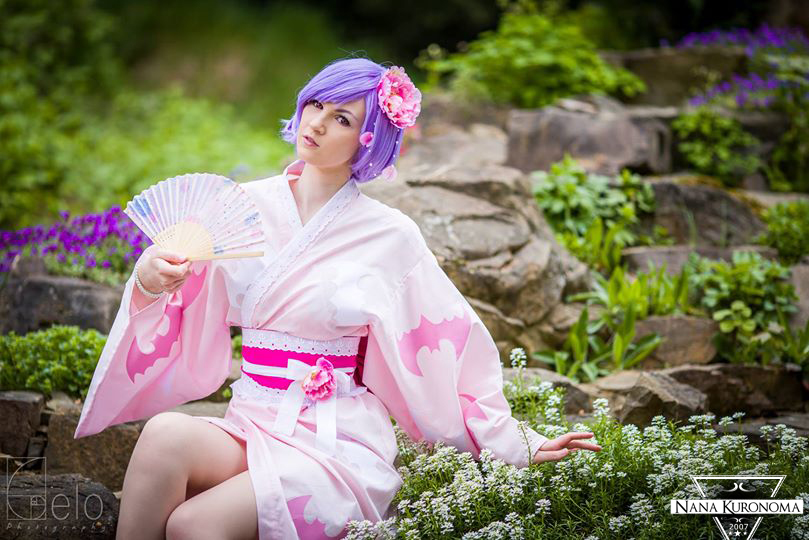 Lilith Yukata Cosplay #3