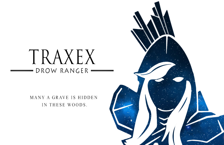 Drax Drow Ranger Galaxy Silhoutte