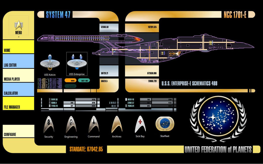 Starfleet Desktop by Joseph-Lazarus on DeviantArt