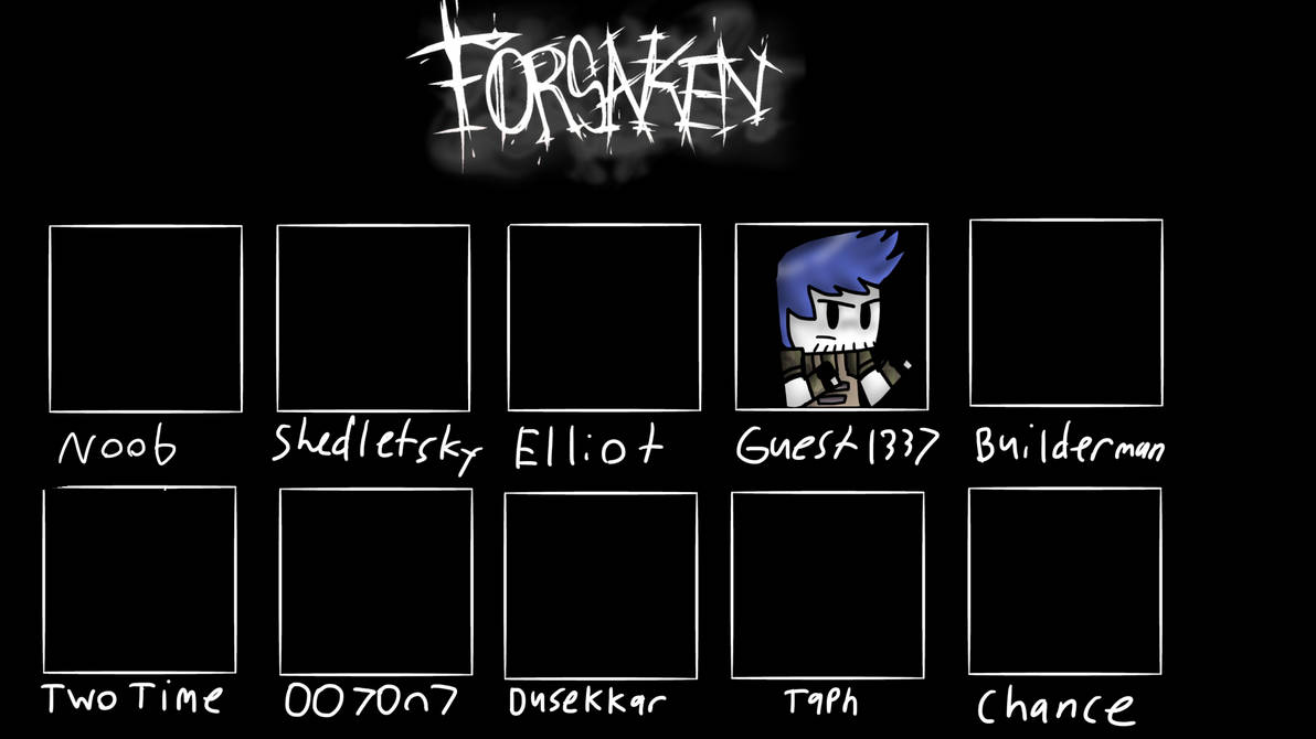 Forsaken Survivors Template by MTNEMGDraws on DeviantArt