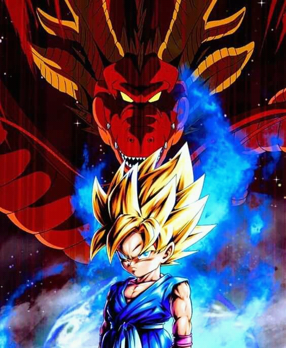 Goku Shenlong by nestorel74 on DeviantArt Goku Shenlong by nestorel74 on DeviantArt