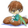 Chibie Syaoran Senji y nueces