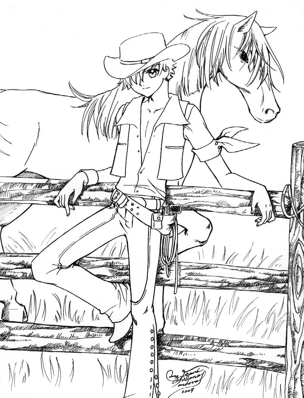 Cowboy Syaoran xD