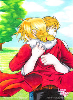 Brother mine_Edward and Alphonse_FMA