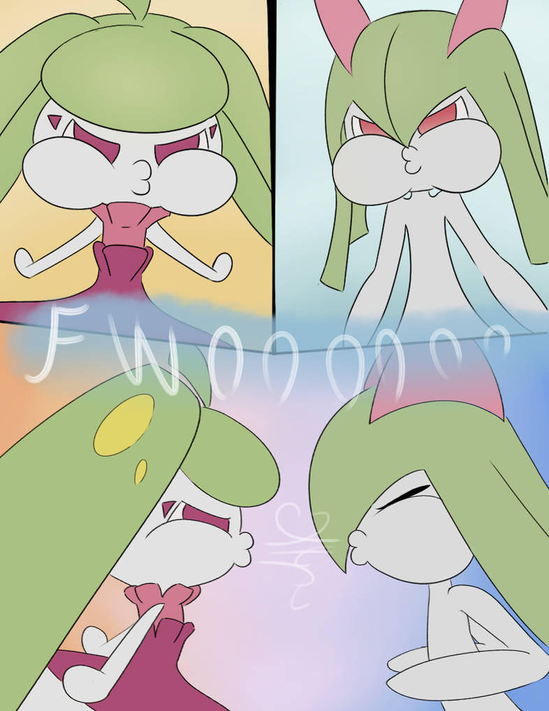 Puffmo Steenee and Kirlia blowing game by puffmo56 on DeviantArt